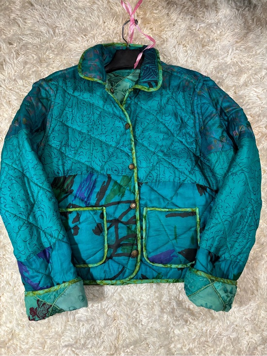 Creed Jackets & Blazers - Creed Reversible Patchwork Jacket-EUC-Boho Cottagecore